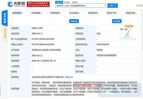維維食品跨界布局 成立供應(yīng)鏈公司，涉足新能源汽車銷售與辦公平臺(tái)開(kāi)發(fā)